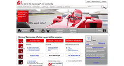 Desktop Screenshot of macroscope.ca.fujitsu.com