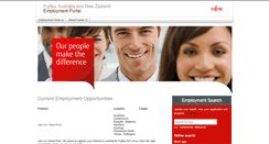 Desktop Screenshot of careers.fujitsu.com.au