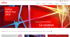 Desktop Screenshot of fujitsu.com